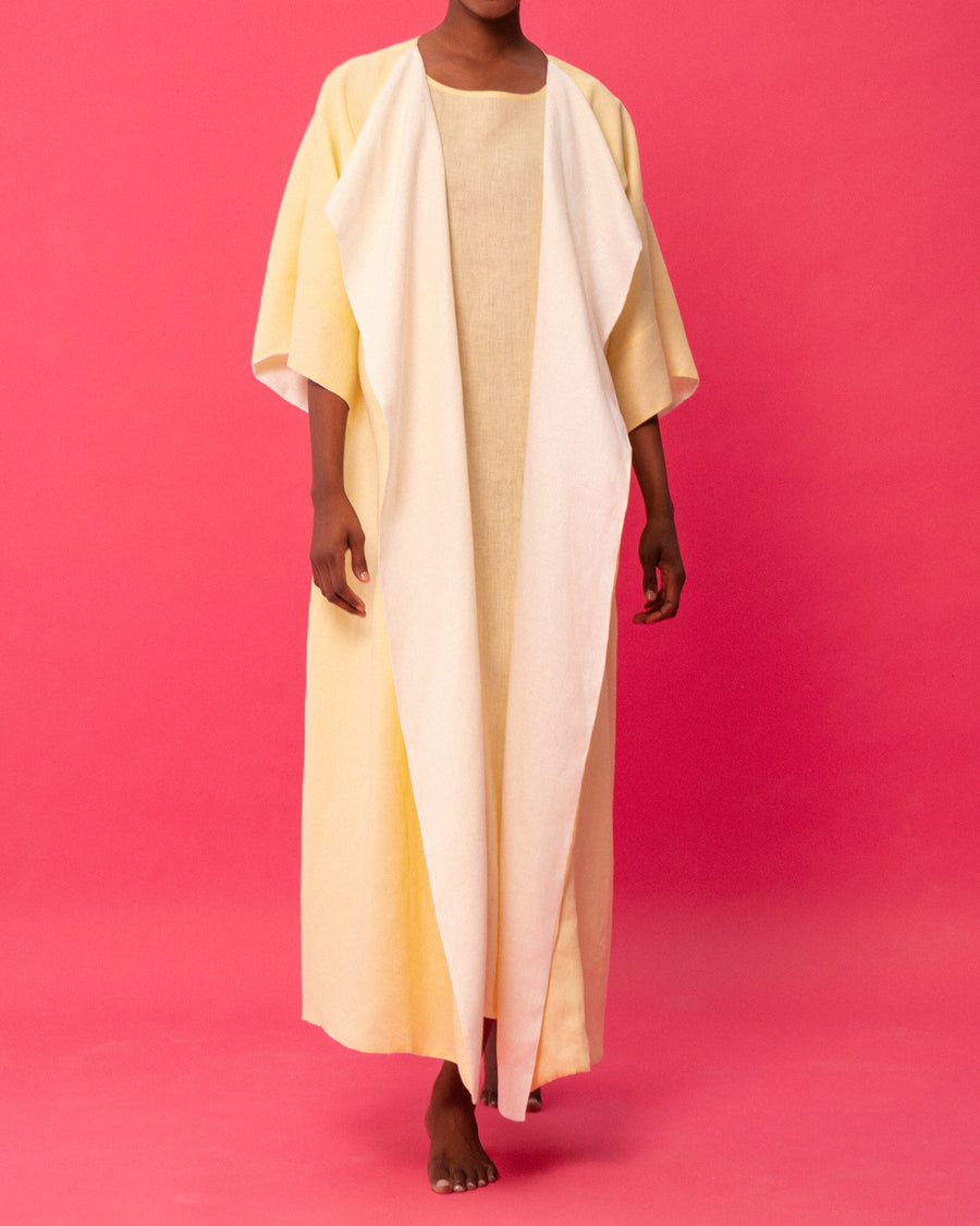 Basma Reversible Colourblock Abaya