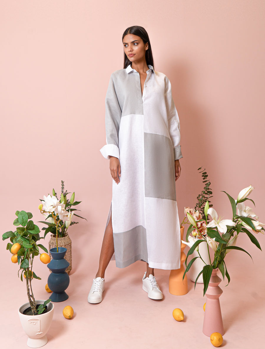 rihanna white shirt dress Rihanna Borrows a SATC Look from Carrie Bradshaw
